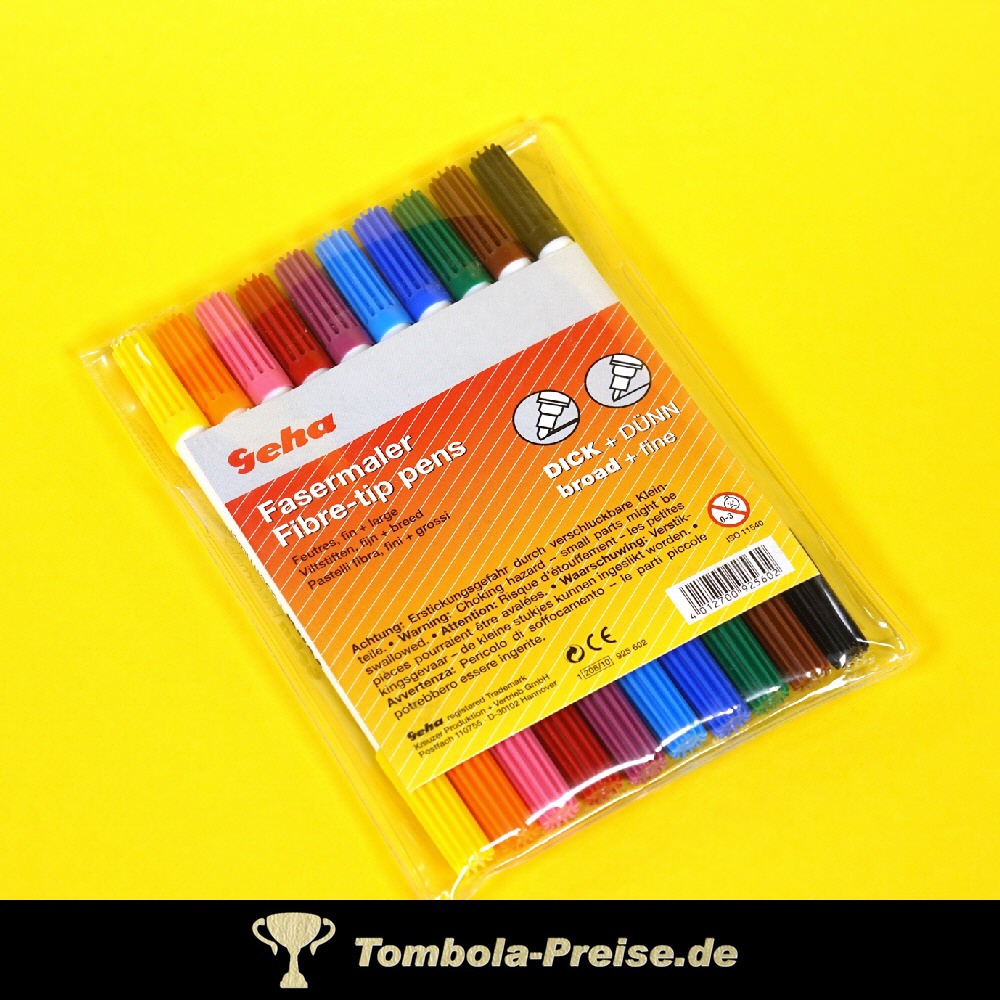 Fasermaler mit zwei Spitzen