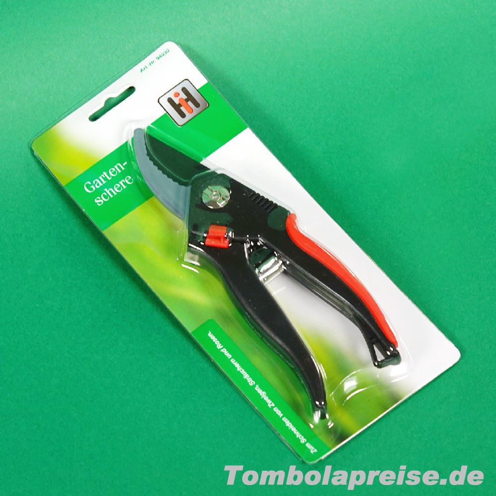 Tombolapreis Rosen- und Heckenschere