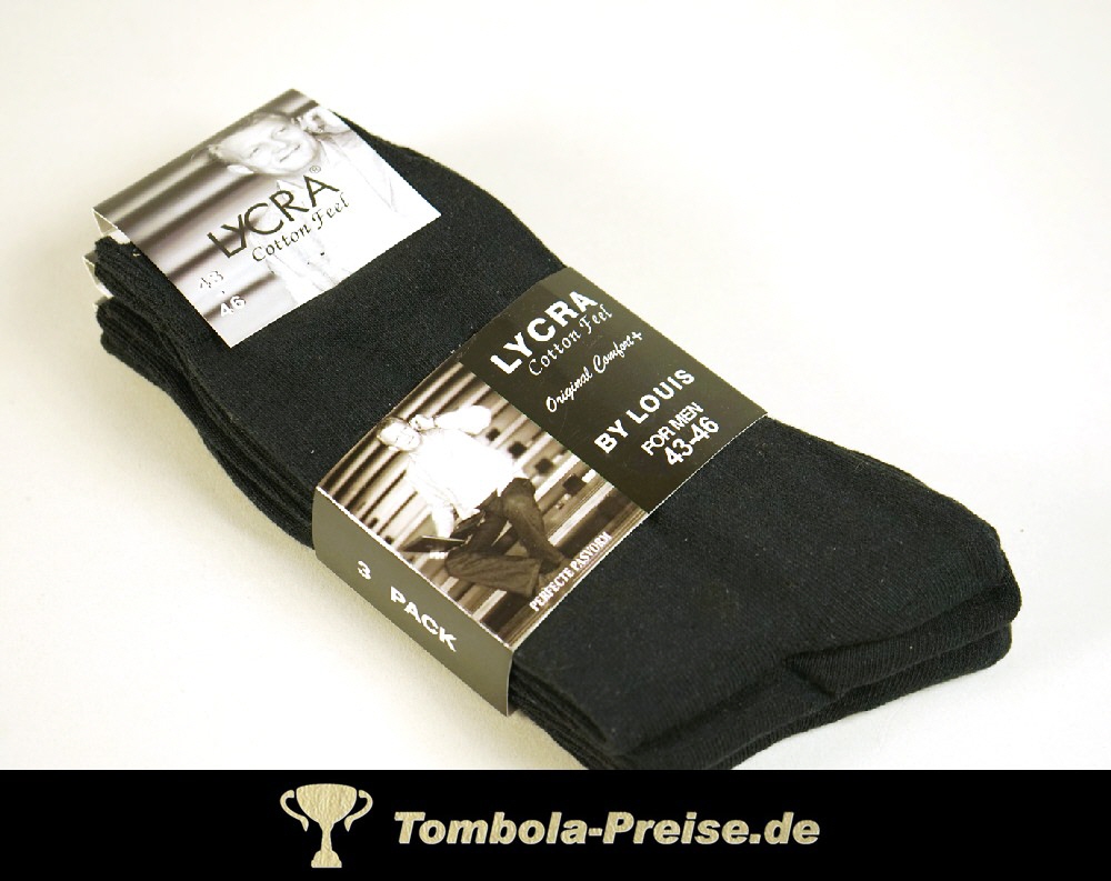 TreuePr&auml;sent M&auml;nnersocken 3er-Set