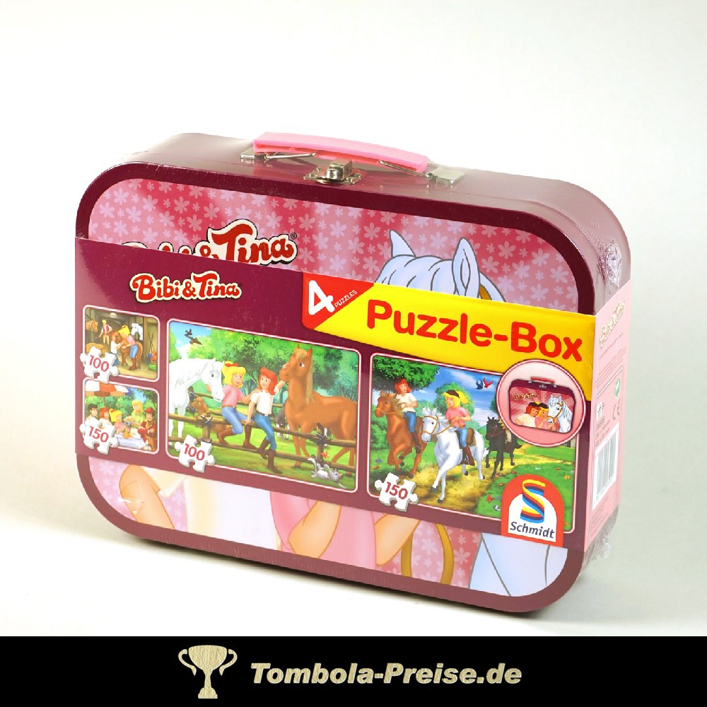 TreuePr&auml;sent Bibi & Tina Puzzle-Koffer