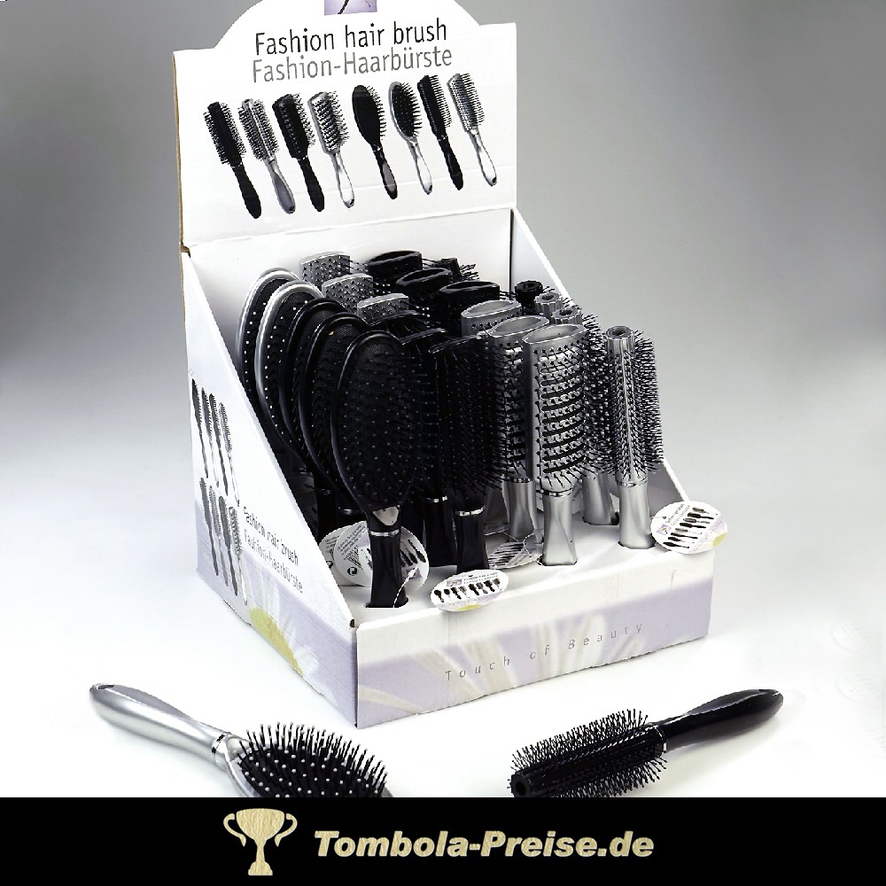 Haarb&uuml;rsten im Display