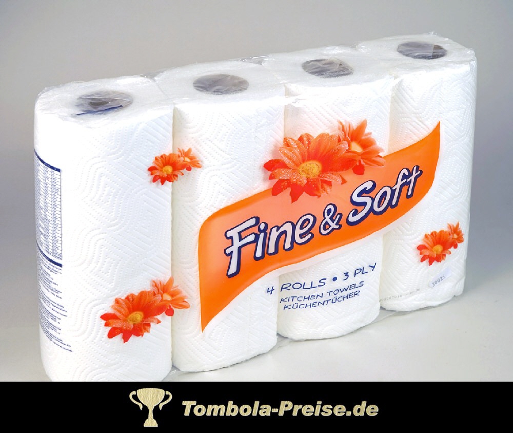 TreuePr&auml;sent K&uuml;chenrollen 4er-Pack