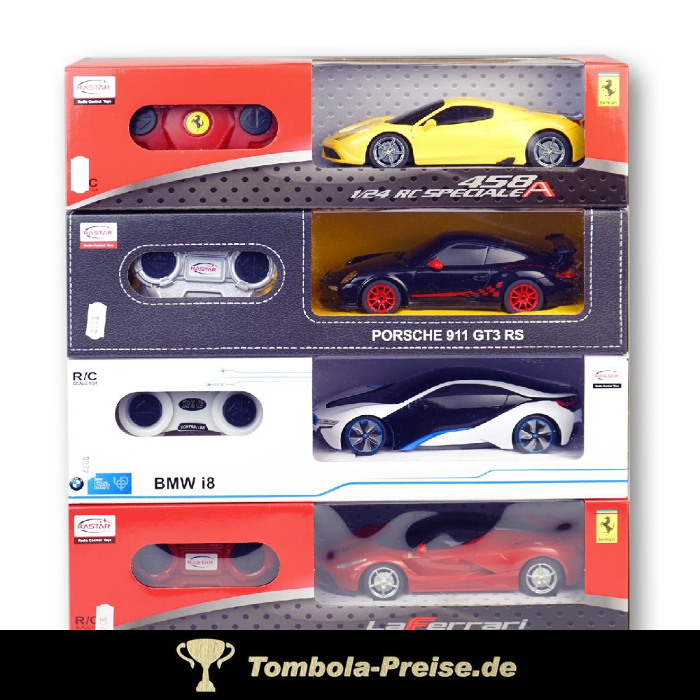 Edel-Rennwagen mit Funkfernsteuerung