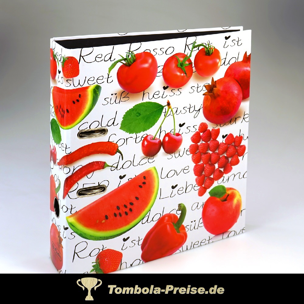 Motivordner Rote K&ouml;stlichkeiten