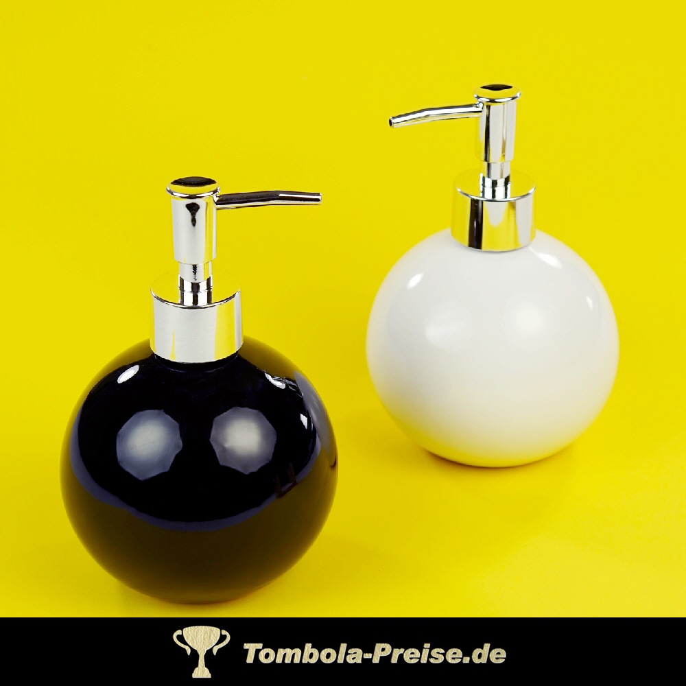 Seifenspender Schwarz - Weiss