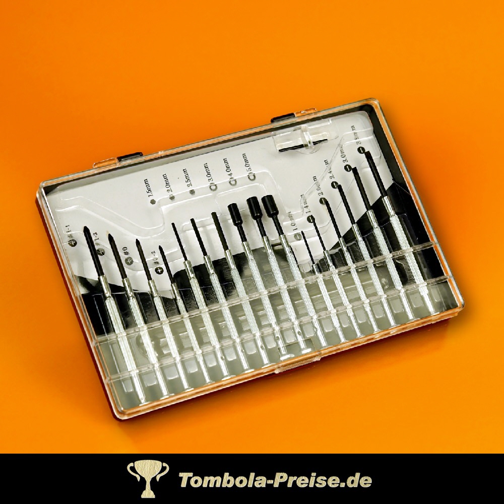 Pr&auml;zisions-Schraubendreher-Set 16-teilig