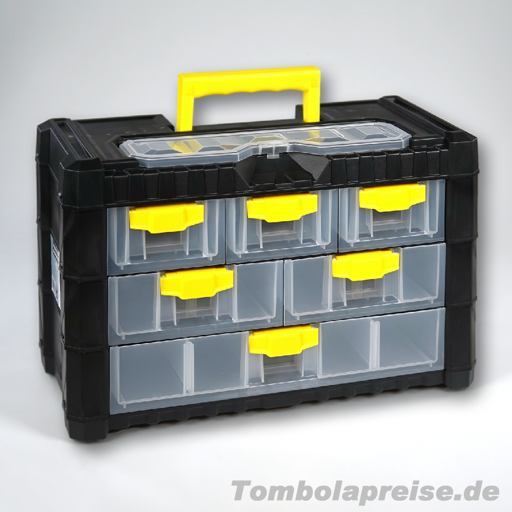 Tombolapreis Aufbewahrungskoffer - Sortierbox