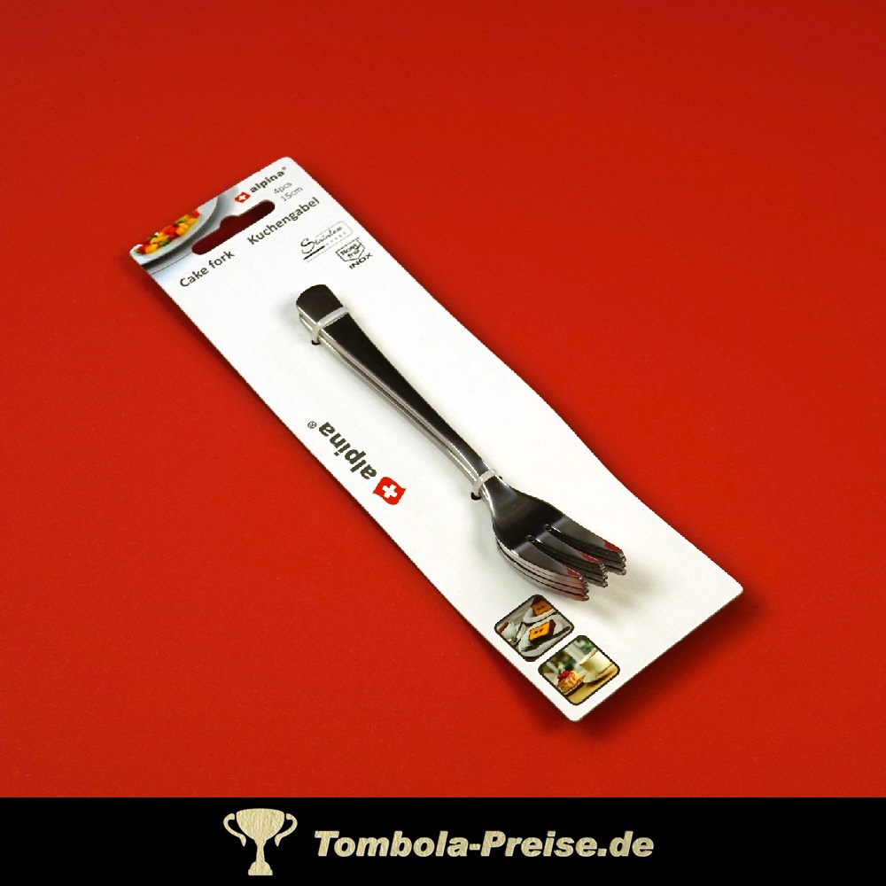 Kuchengabeln aus Edelstahl