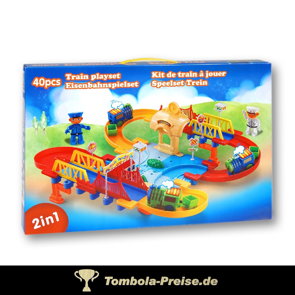 Eisenbahn-Spielset