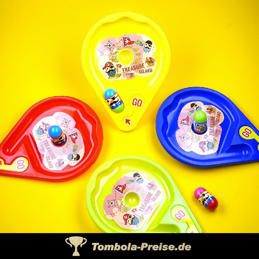 Geschicklichkeitsspiel Tellerbohne