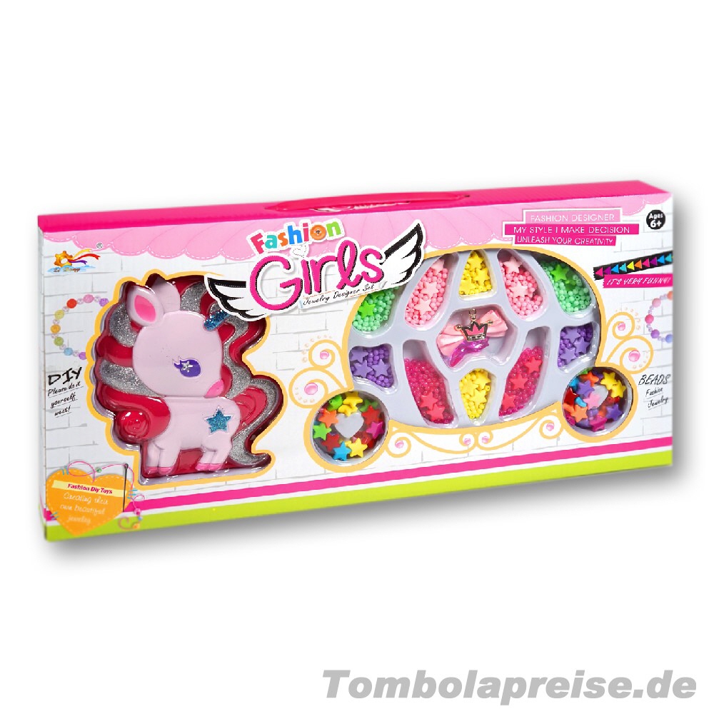 Tombolapreis Einhorn-Schmuck-Bastelset
