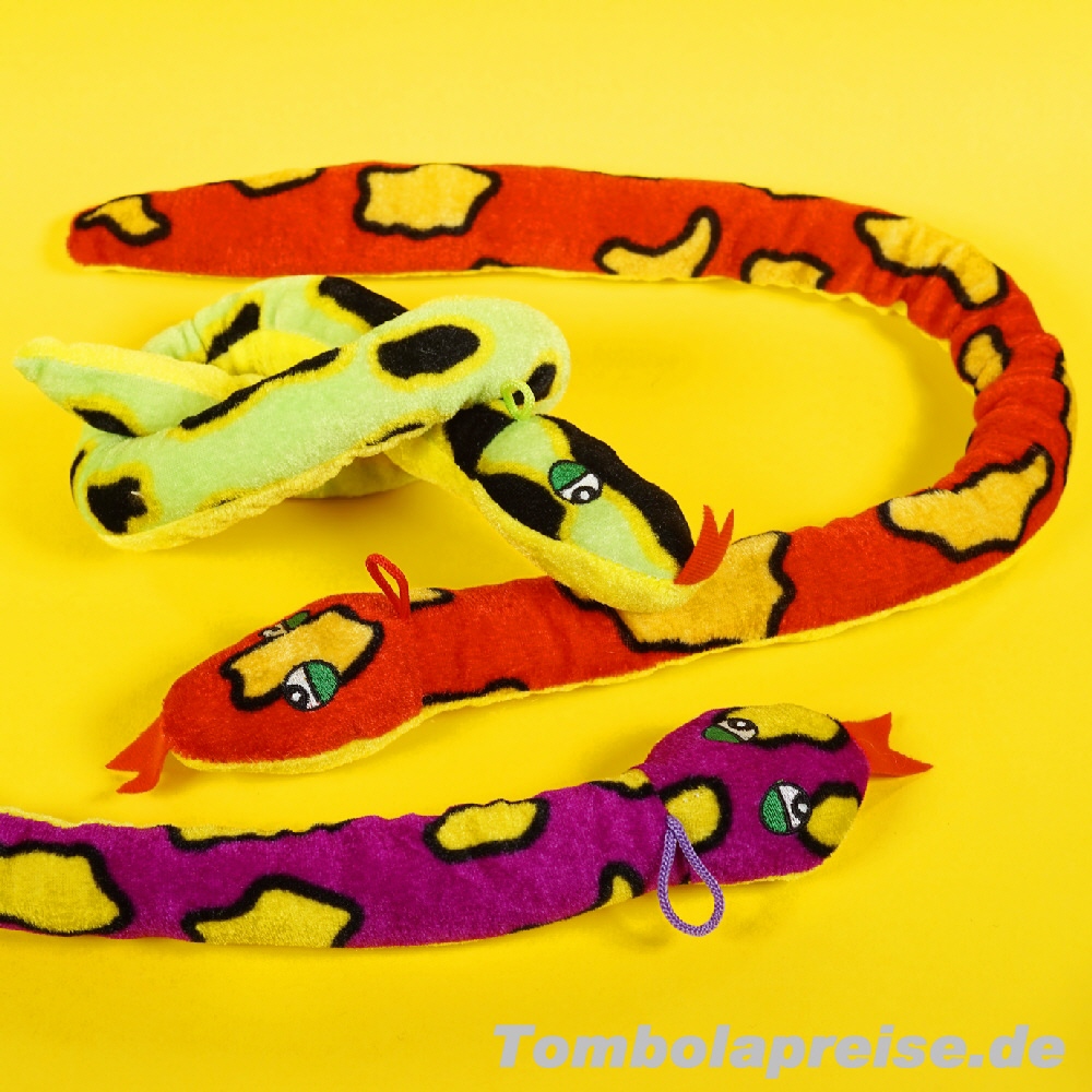 Tombolapreis Pl&uuml;sch-Schlange 75 cm