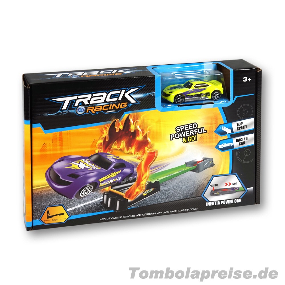 Tombolapreis Auto-Rennbahn mit Katapult