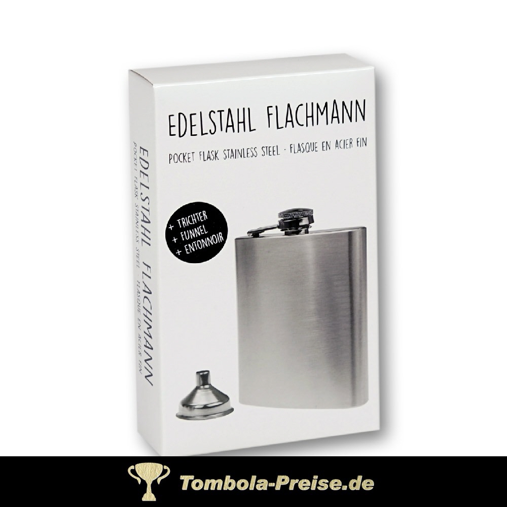 Flachmann mit Trichter