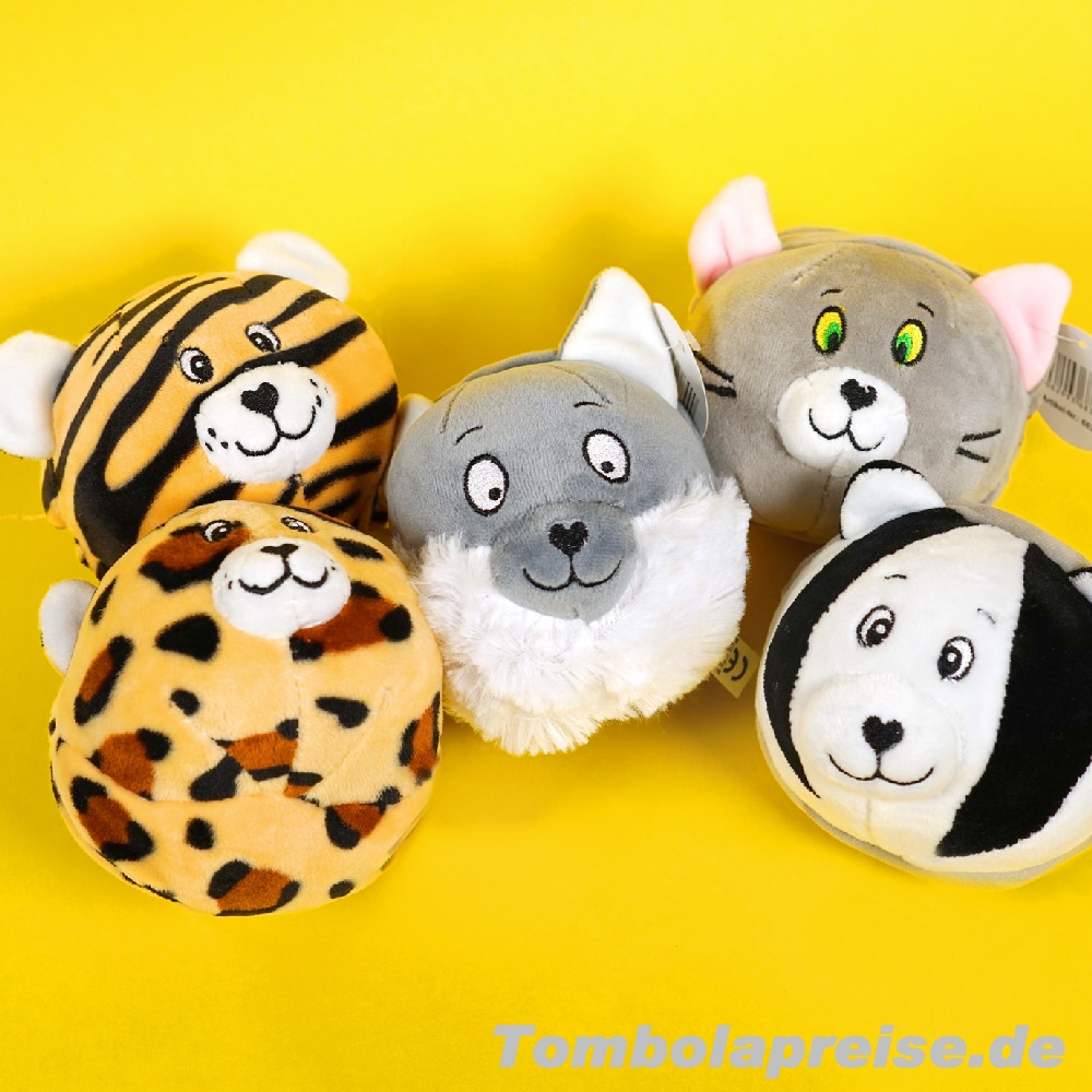 Tombolapreis Pl&uuml;sch-Wendetiere nachher