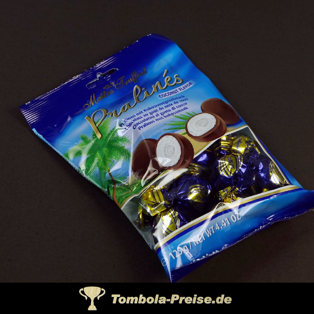 Pralinen mit Kokos-Geschmack