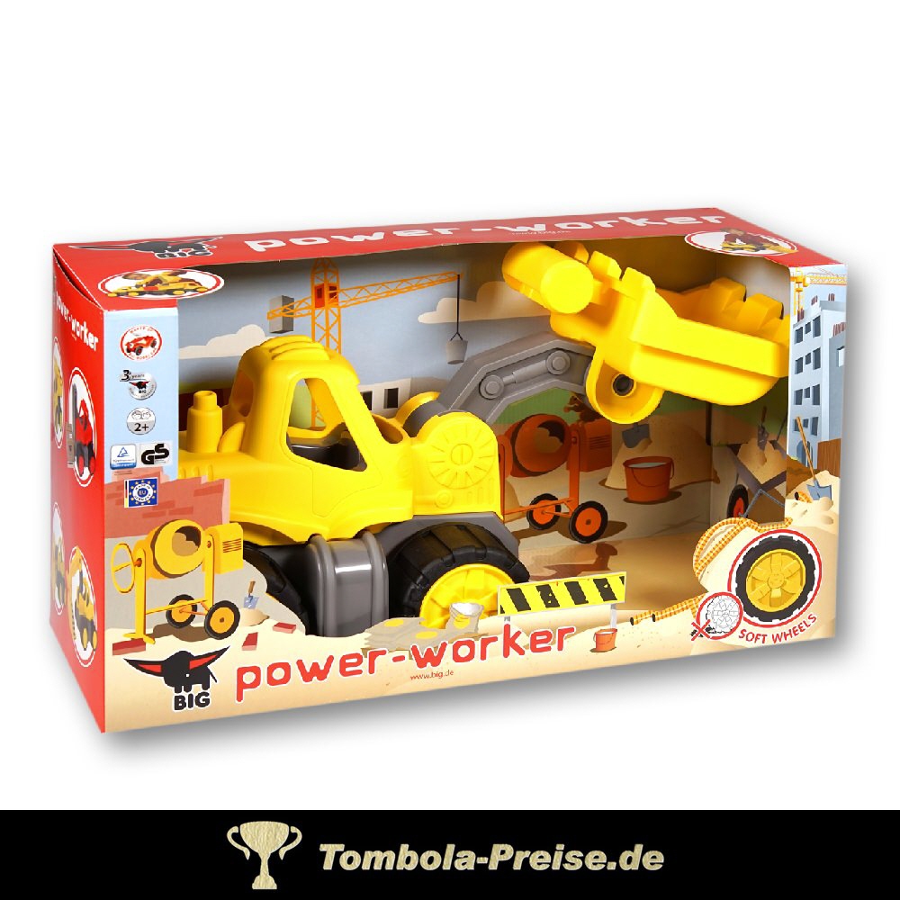 BIG Powerworker Radlager gelb
