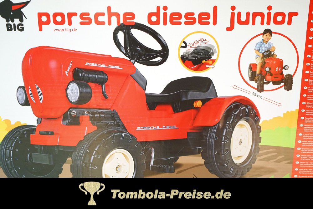 TreuePr&auml;sent BIG Spielzeug-Traktor Porsche Diesel Junior