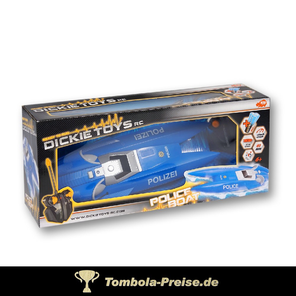 Polizei Funk-Speedboot