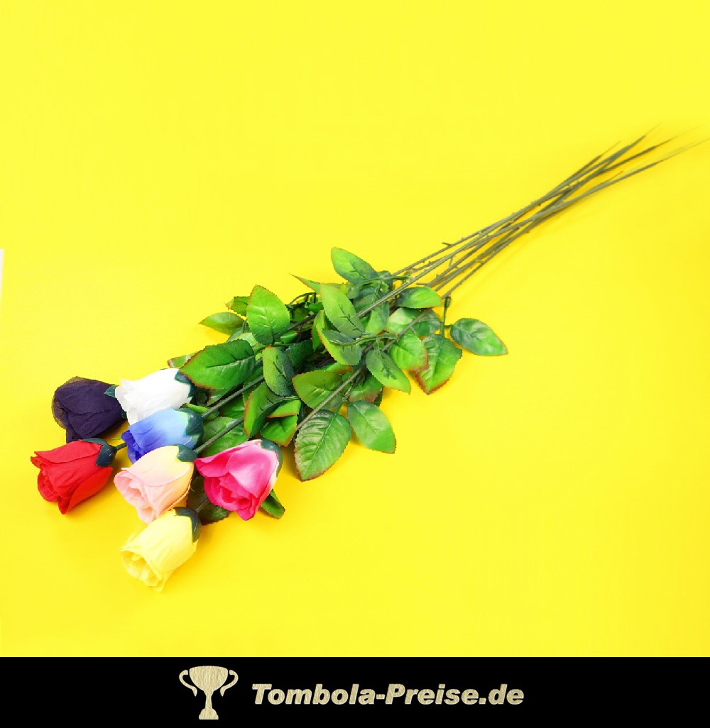 Seidenrose Baccara farblich sortiert