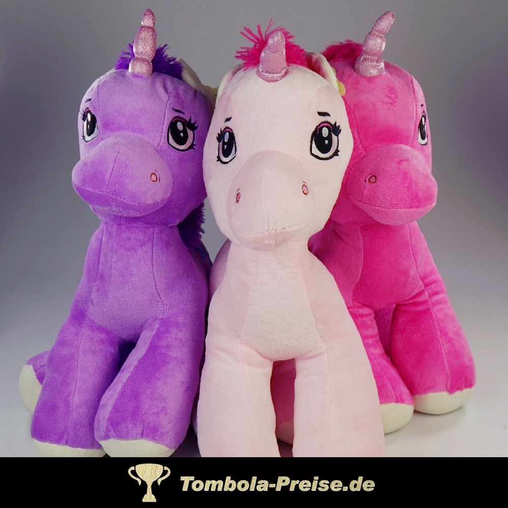 Pl&uuml;sch Einh&ouml;rner 45 cm