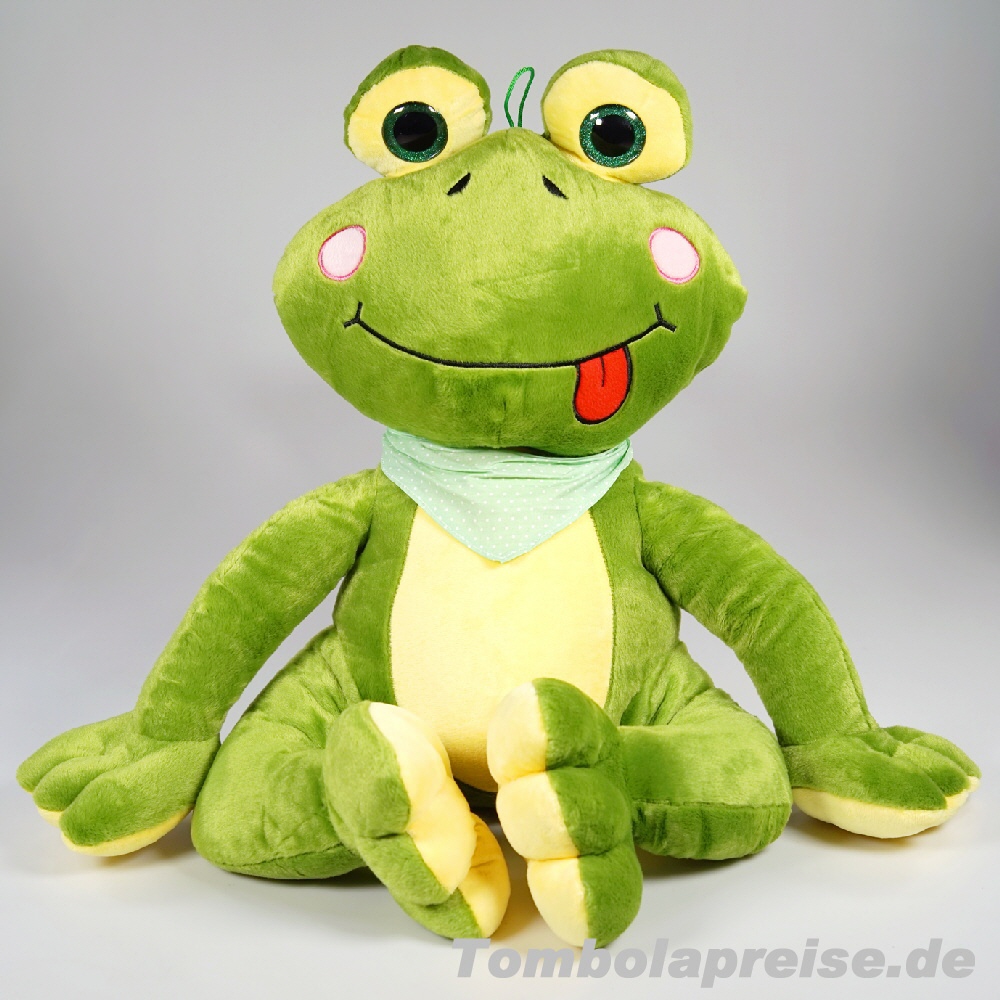Tombolapreis Pl&uuml;sch-Frosch 52 cm