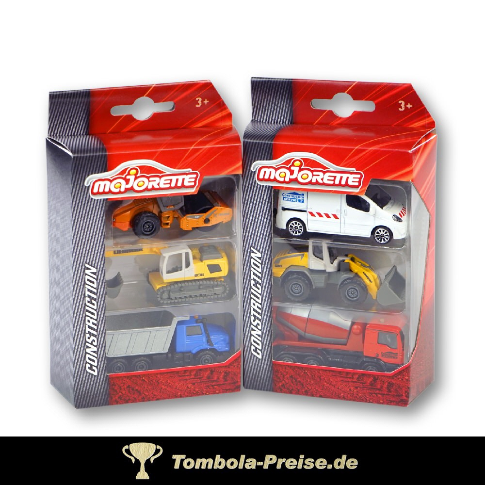 Baustellenfahrzeuge Set sortiert