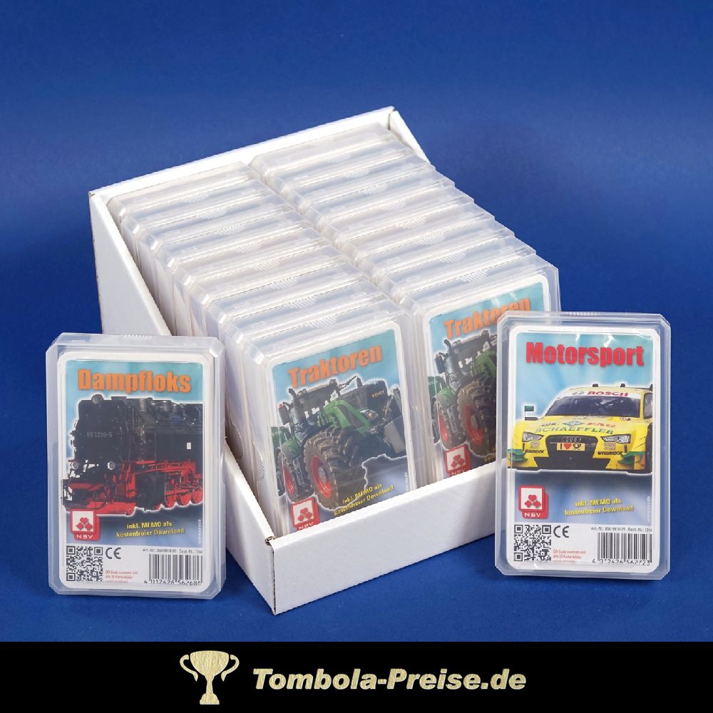 Technik-Quartett im 20er-Display