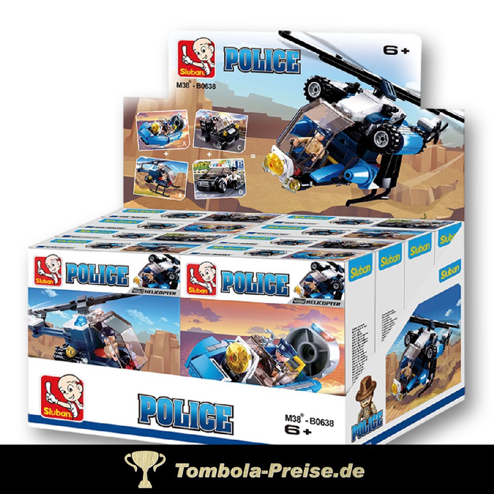 Steckbaukasten Polizei-Display