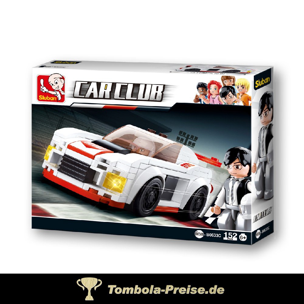 Steckbaukasten Rennwagen