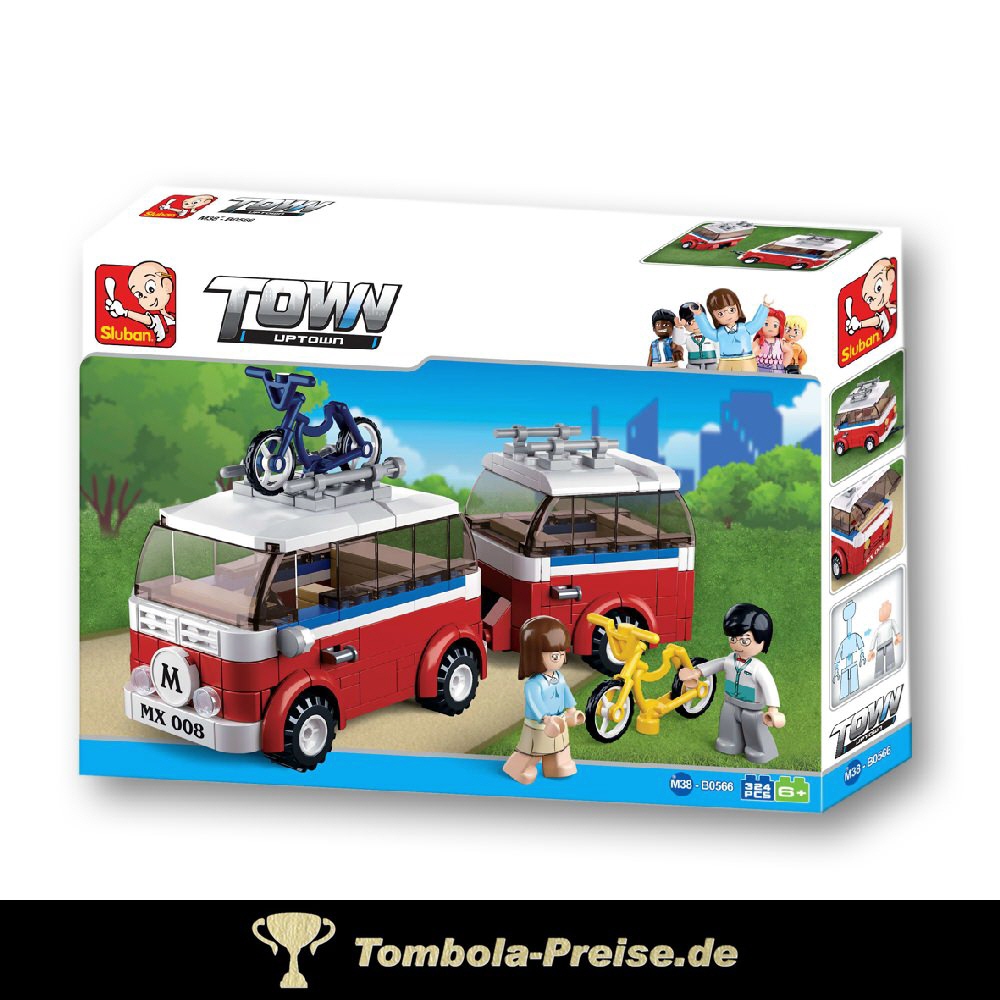 Steckbaukasten Camping-Fahrzeug