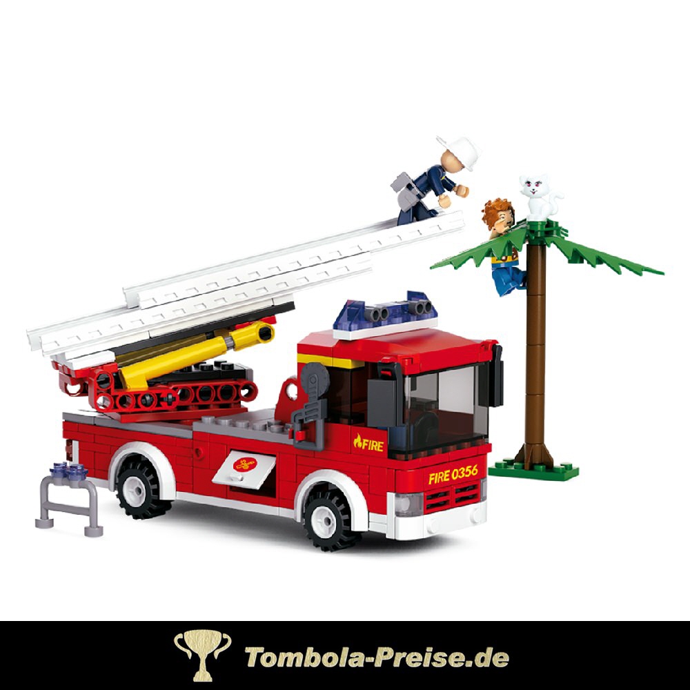 Feuerwehrfahrzeug Steckbaukasten