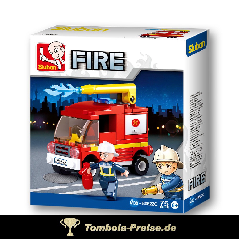 Steckbaukasten L&ouml;schfahrzeug klein