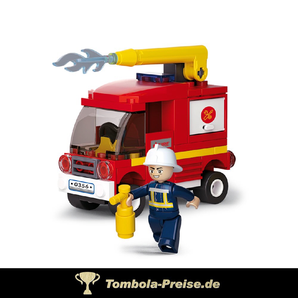 Kleines L&ouml;schfahrzeug Steckbaukasten