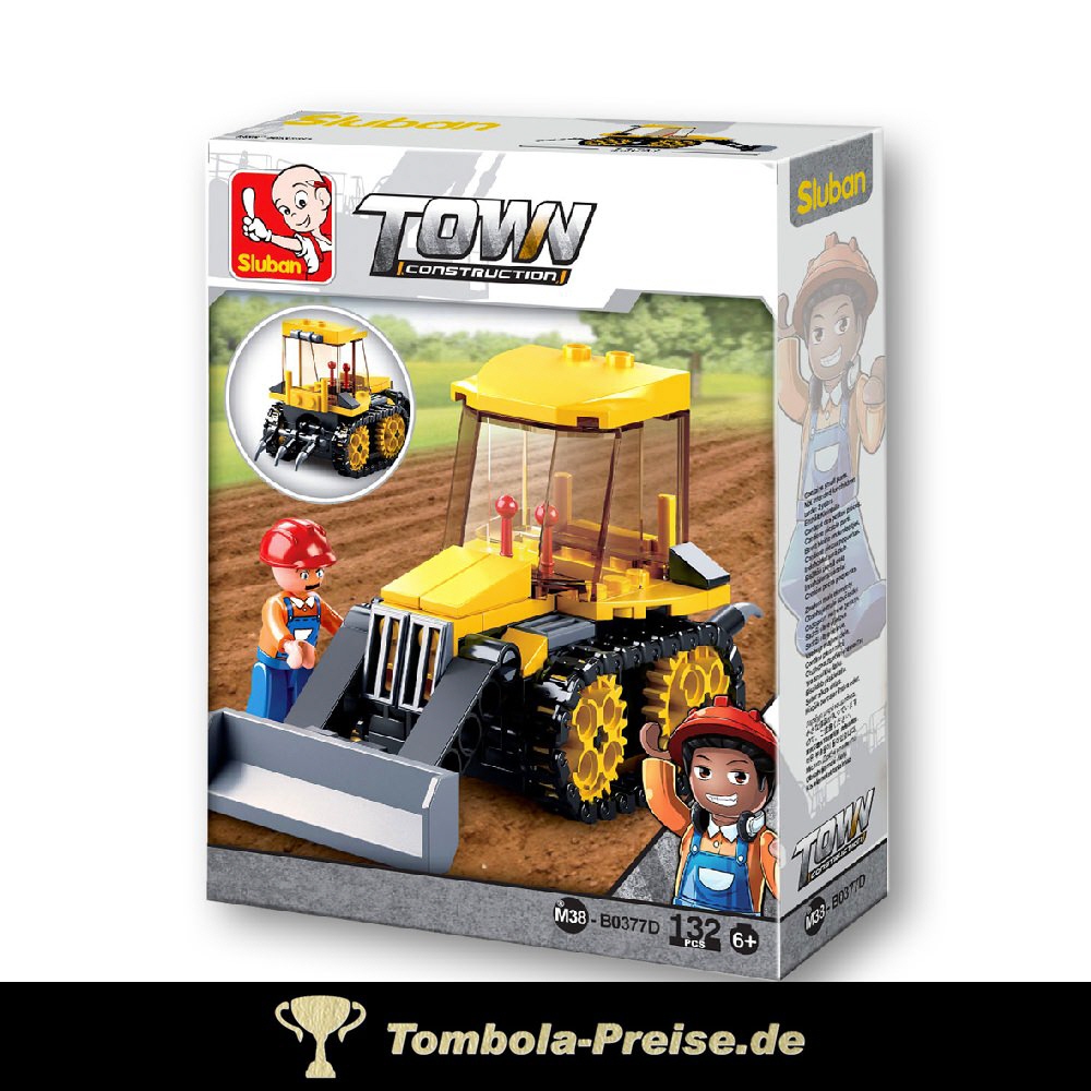 Steckbaukasten Bulldozer