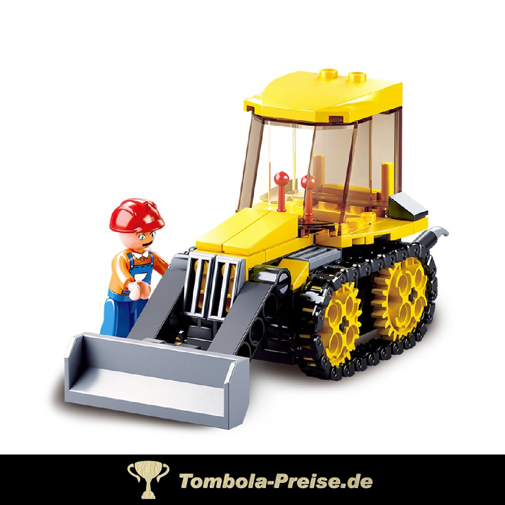 Bulldozer Steckbaukasten