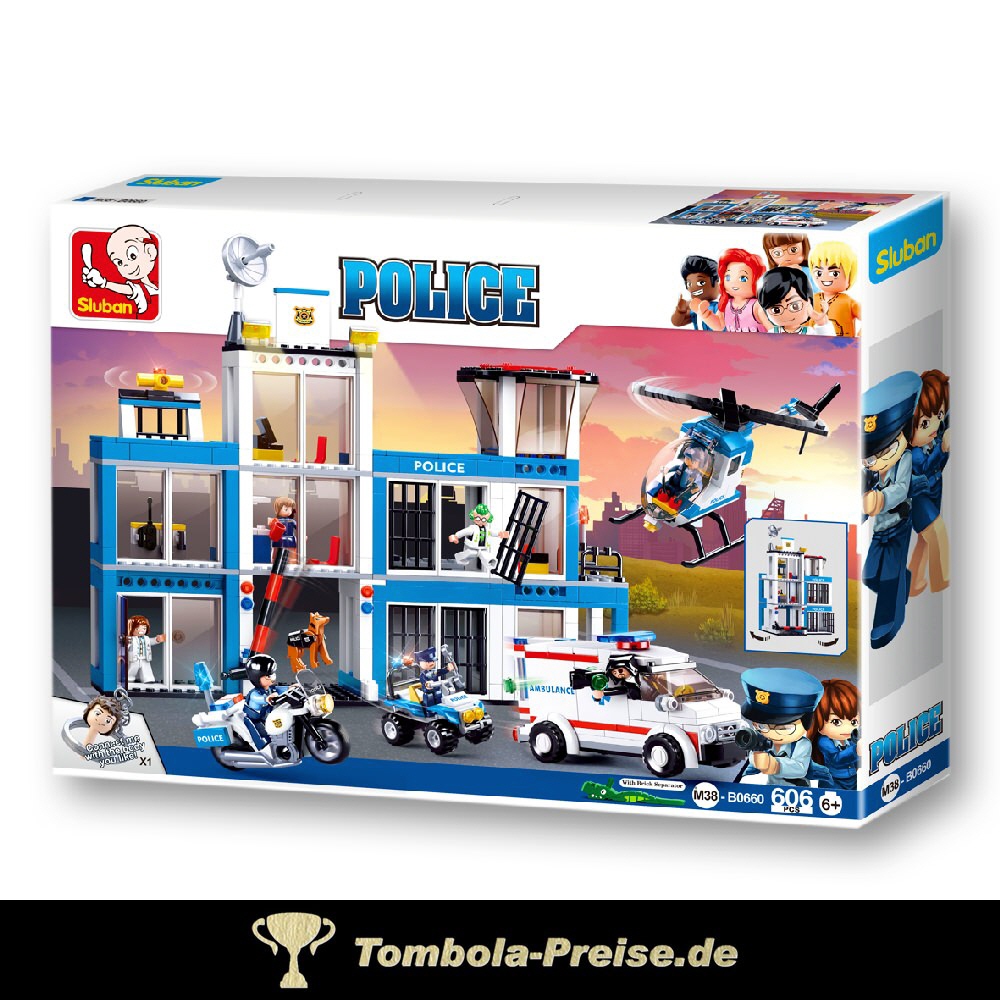 Steckbaukasten Polizei-Station