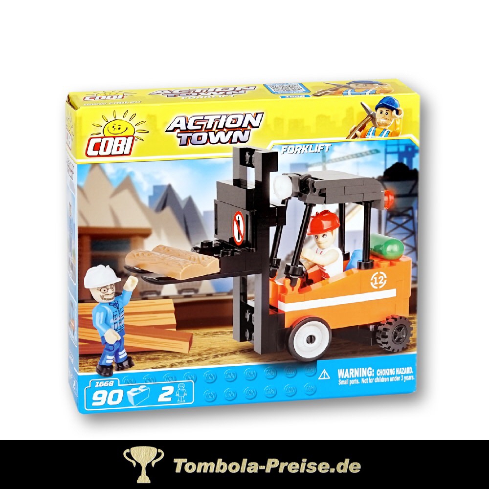 Steckbaukasten Gabelstapler