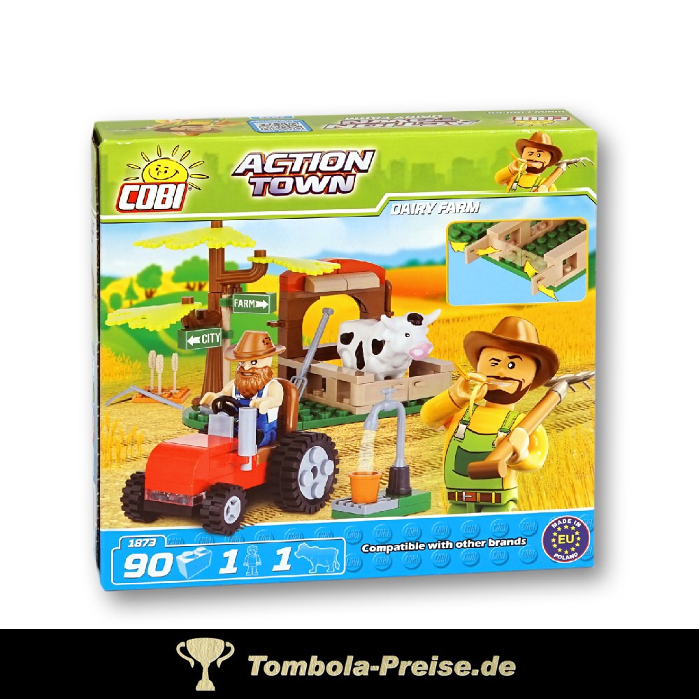 Steckbaukasten Milchbauer