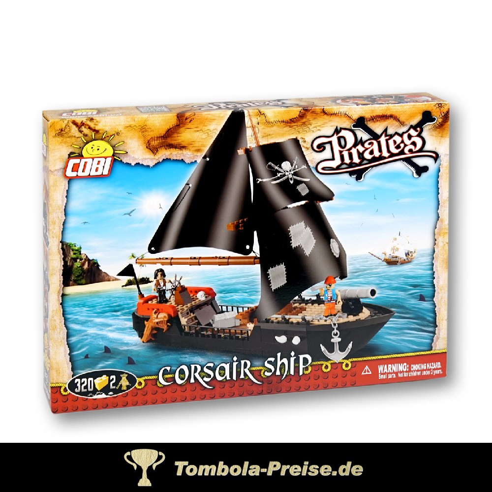 Steckbaukasten Piratenschiff