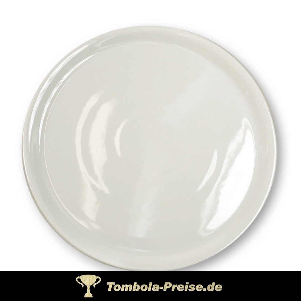 TreuePr&auml;sent Pizza-Teller 31 cm wei&szlig;
