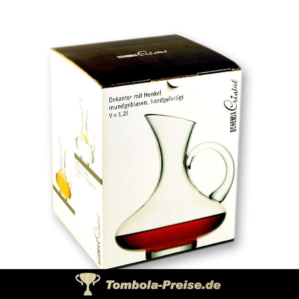 TreuePr&auml;sent Glas-Dekanter