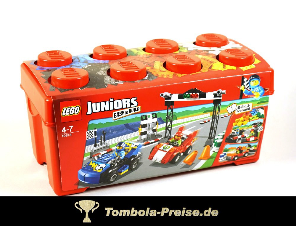 TreuePr&auml;sent Lego Juniors Box rot
