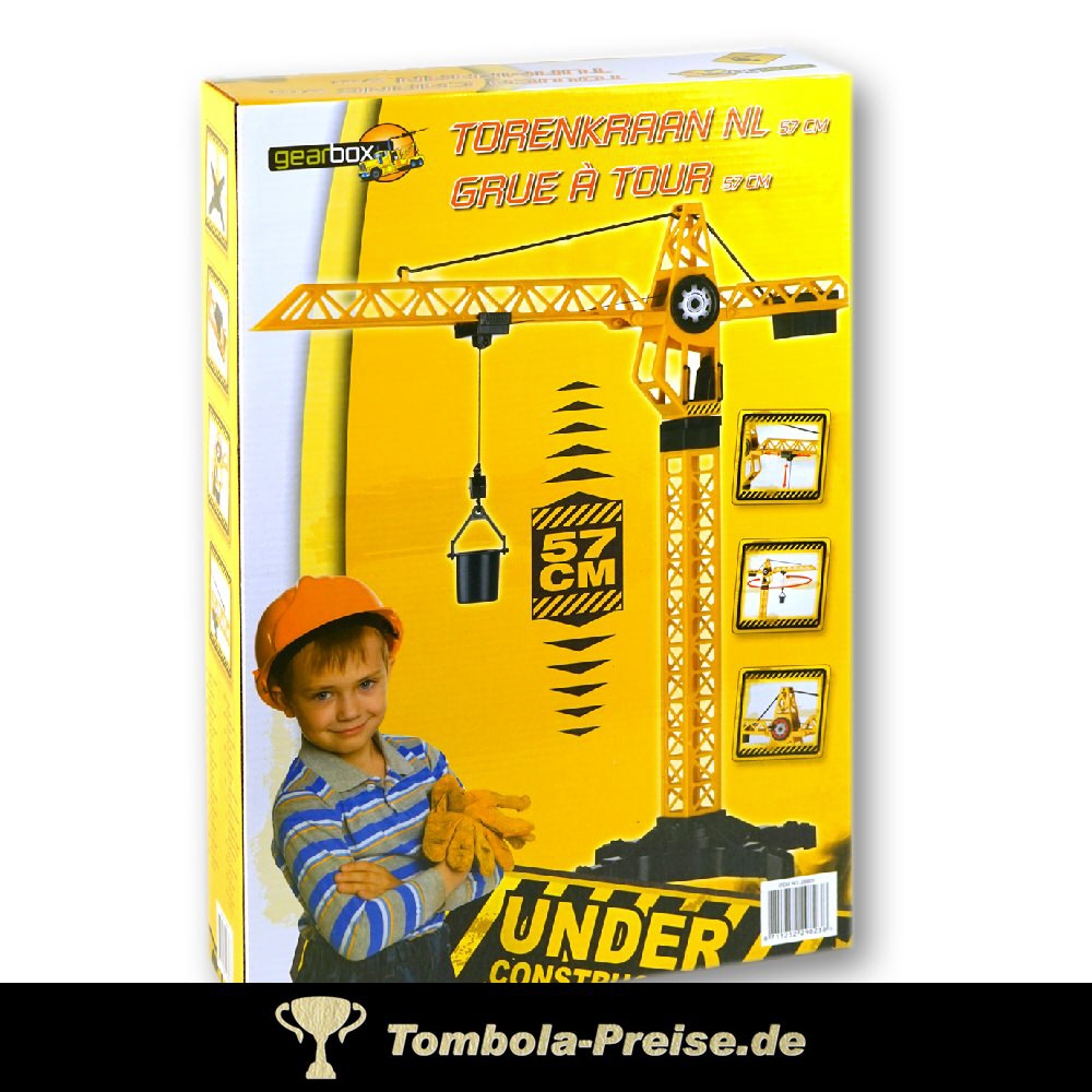 TreuePr&auml;sent Spielzeug Baukran