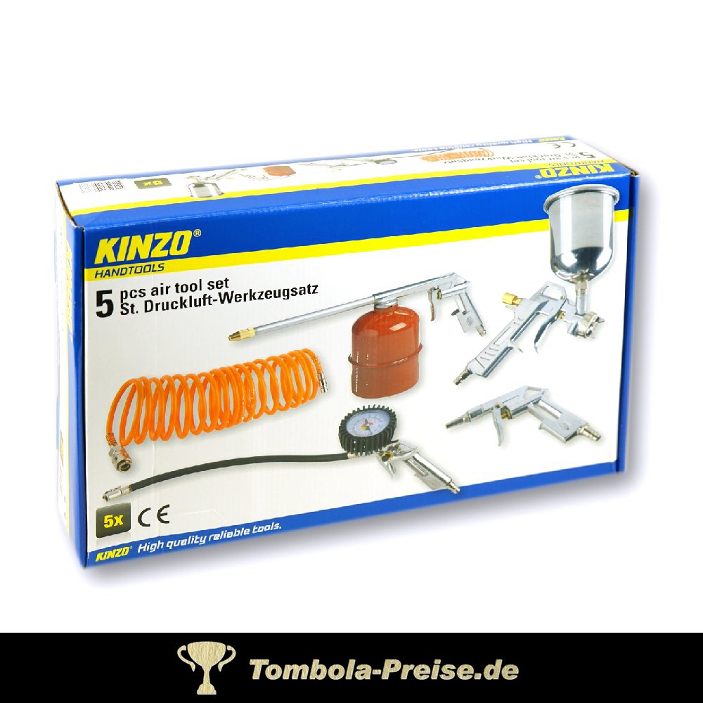 TreuePr&auml;sent Druckluft Werkzeugsatz 5 Teile