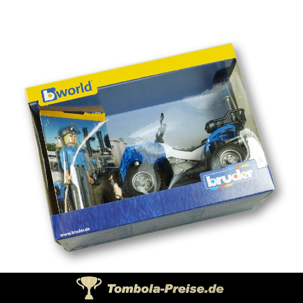 TreuePr&auml;sent Spielzeug Polizei Quad