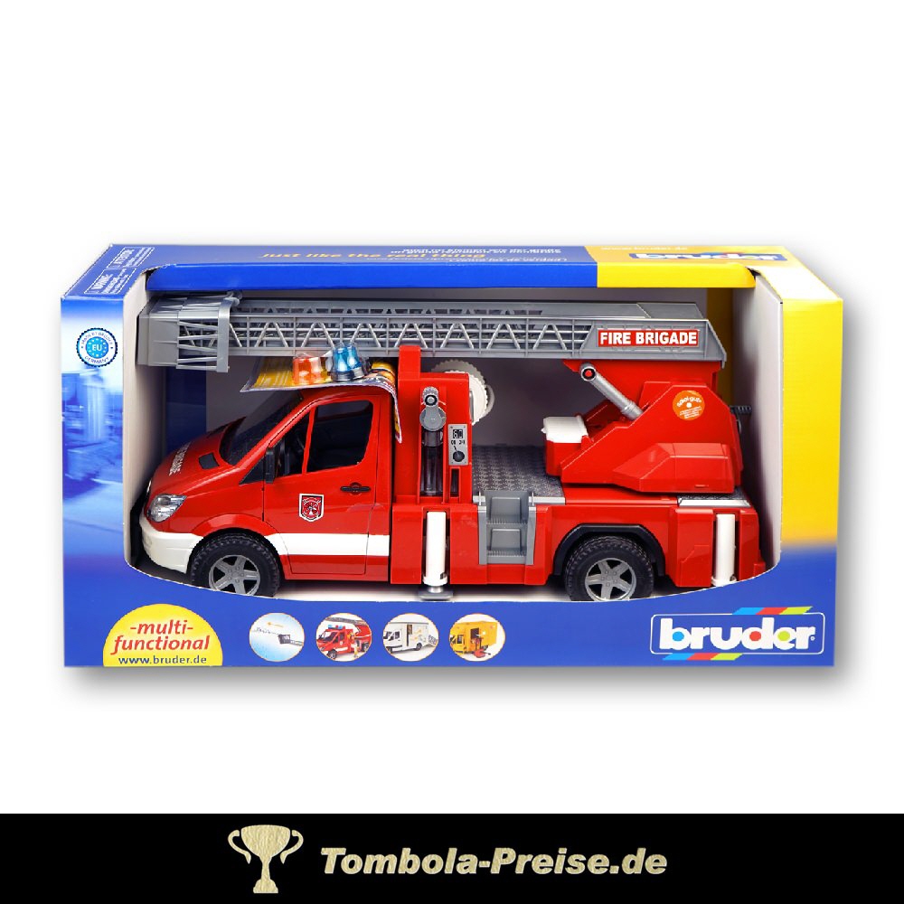 Bruder Feuerwehr mit Drehleiter