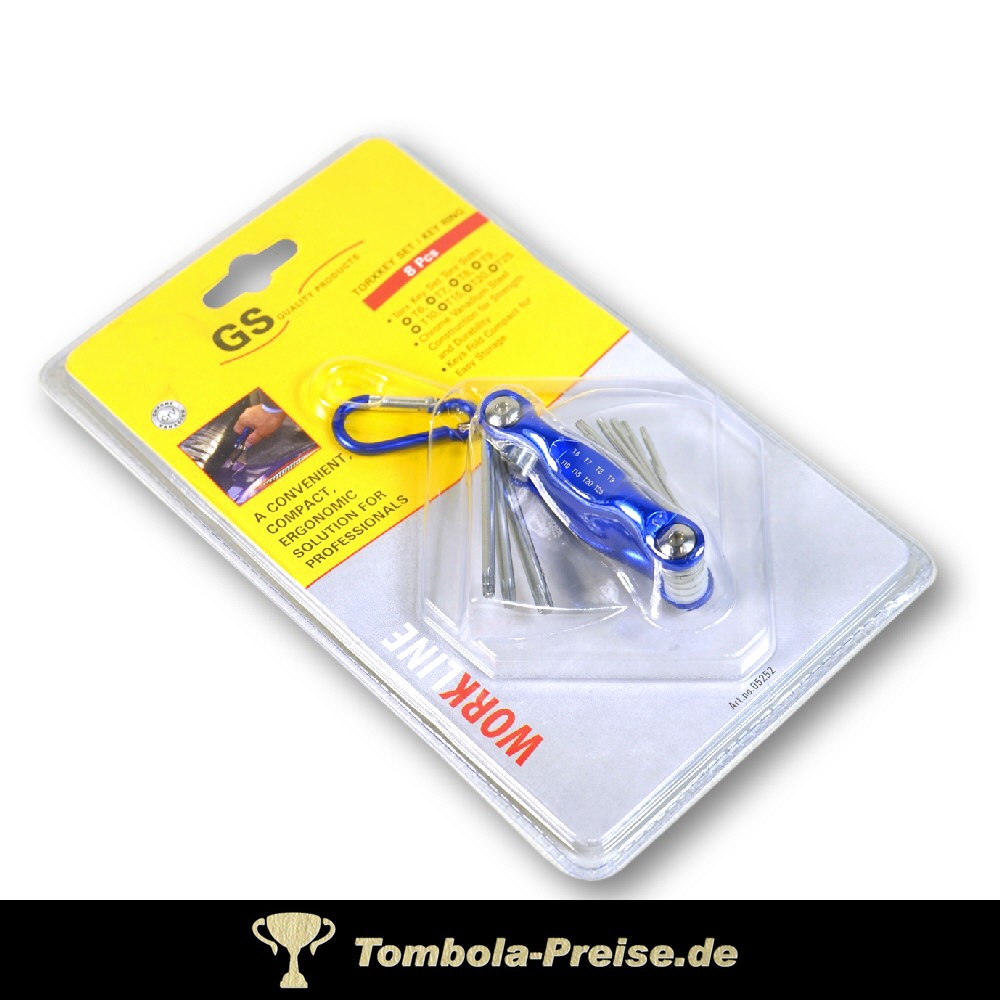 TreuePr&auml;sent Schl&uuml;sselanh&auml;nger Innensechskantschl&uuml;ssel-Set