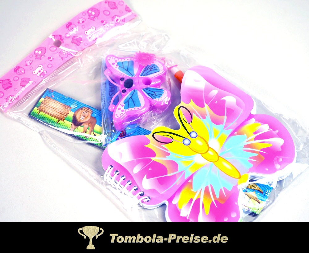 TreuePr&auml;sent Schreibset Schmetterling