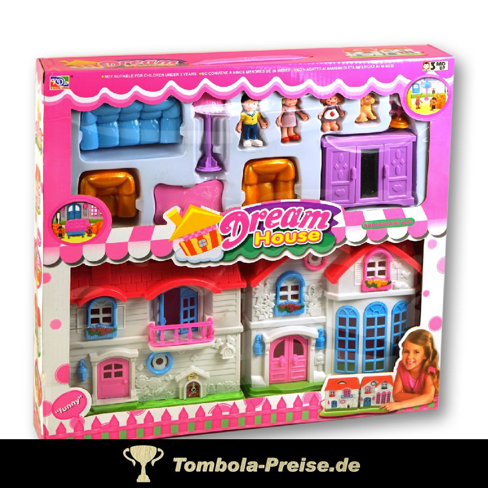 TreuePr&auml;sent Dreamhouse Puppenhaus
